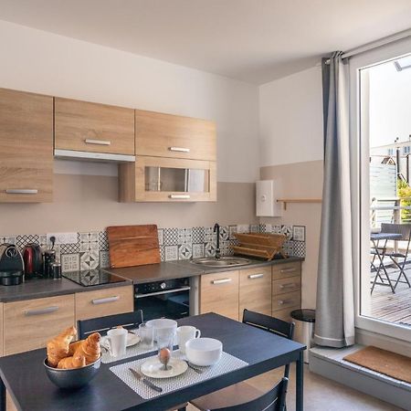 YOKOSO - Studio proche CHU avec terrasse Rennes Esterno foto