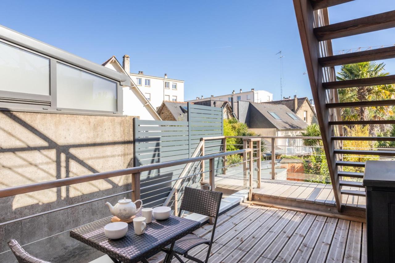 YOKOSO - Studio proche CHU avec terrasse Rennes Esterno foto